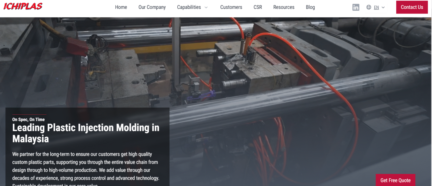 Top 10 Injection Molding Companies In Malaysia - PLAS.CO